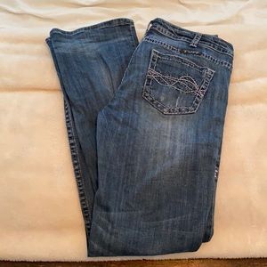 Cowgirl Tuff Navy Blues 31x35